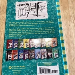 *SIGNED* Diary of a wimpy kid No Brainer book